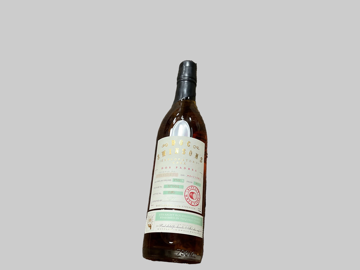 Doc Swinsons Dos Padres Bourbon 115 proof 750 ml