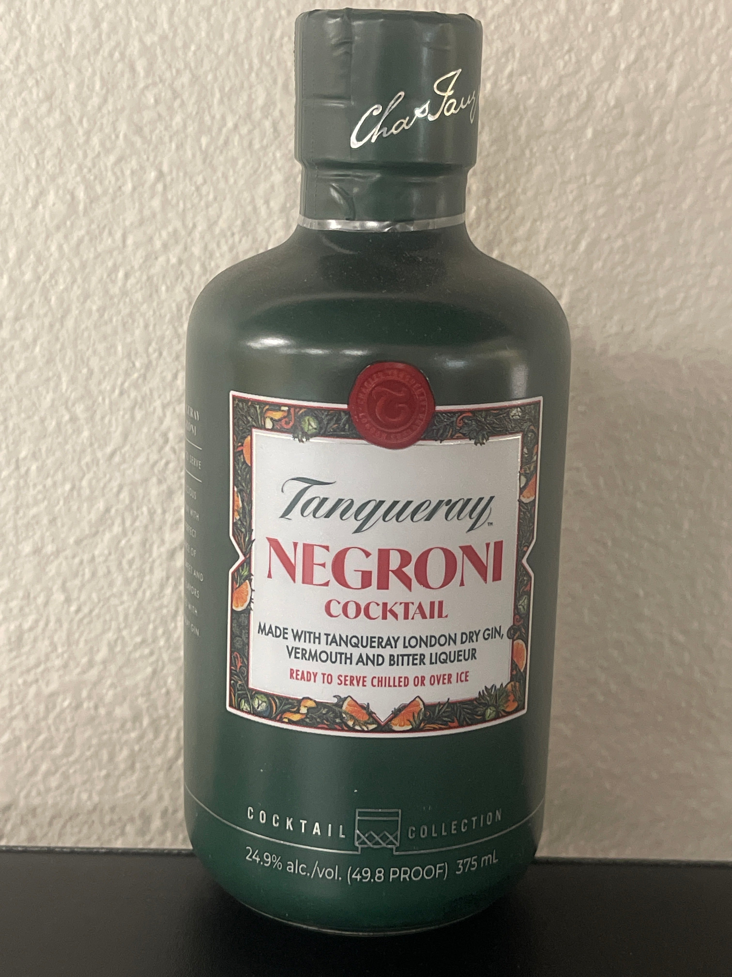 Tanqueray Negroni 375ml is