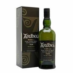 Ardbeg 10 Year Old Islay Single Malt Scotch Whisky (750ml)