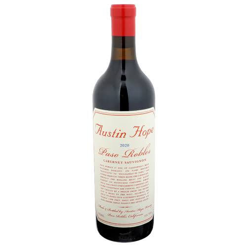 Austin Hope Cabernet Liters 2023 Paso Robles