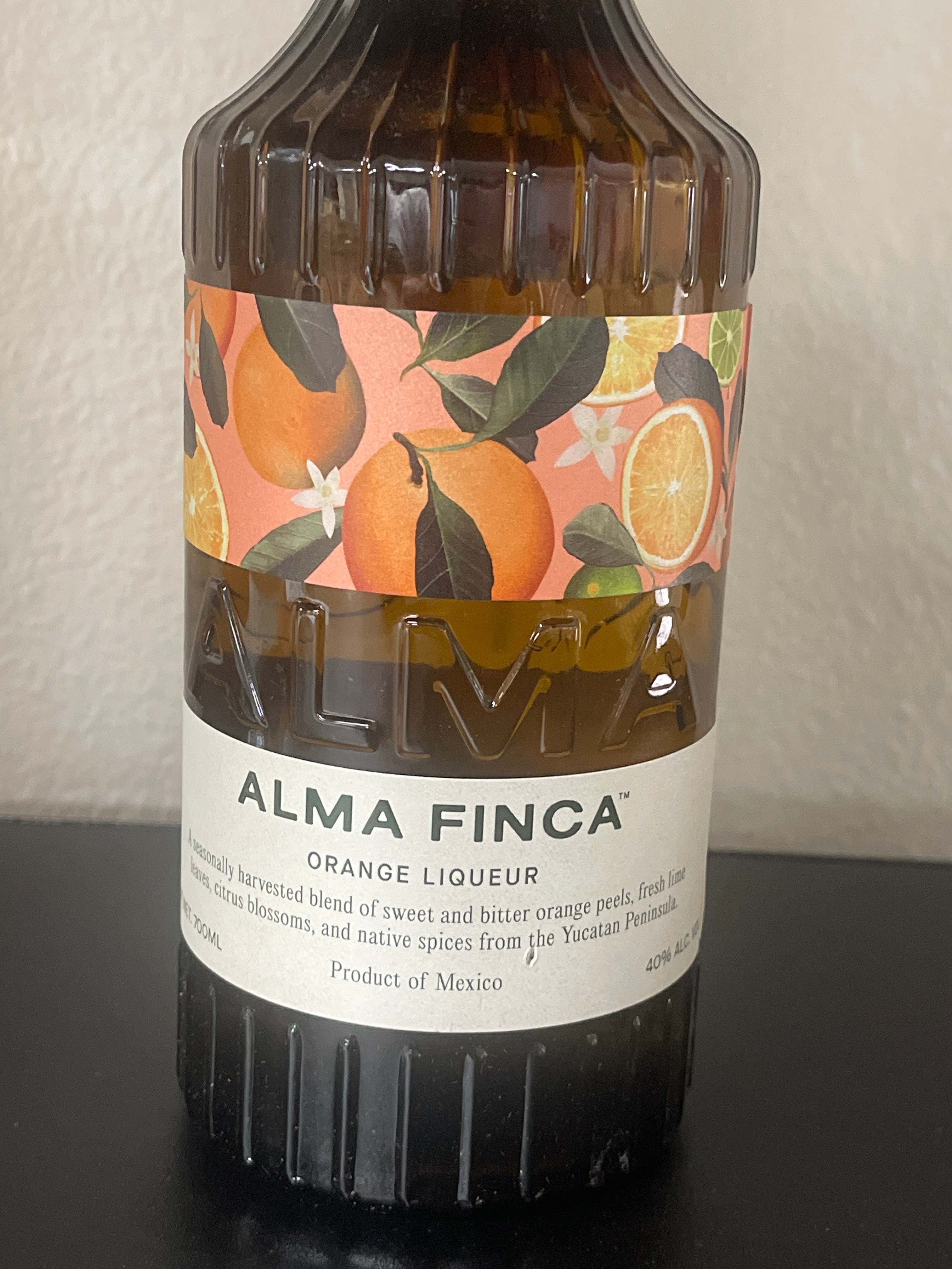 Alma Finca Orange Liqueur 750ml