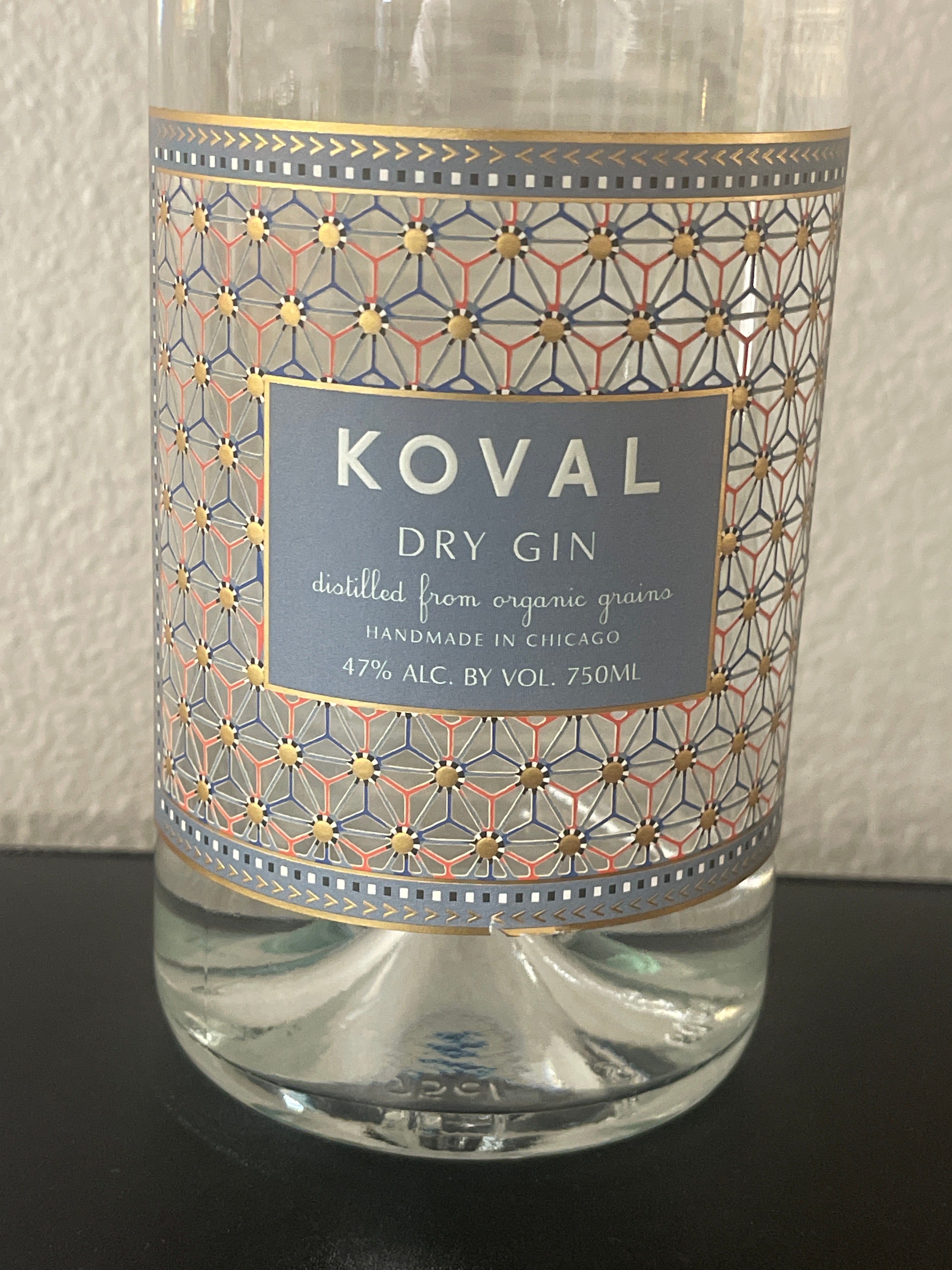 Koval Dry Gin 750ml