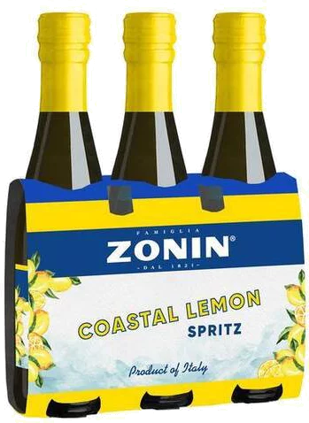 Zonin Lemon Spritz 187ml (3pk)