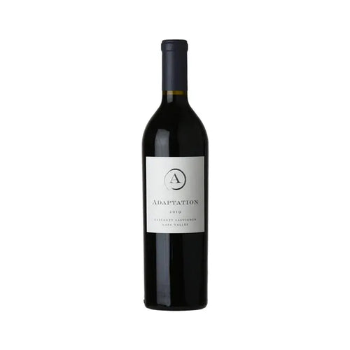 Adaptation Napa Valley Cabernet Sauvignon 2019 bottle on a white background