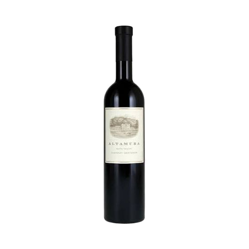 Altamura Napa Valley Cabernet Sauvignon 2018 bottle on a white background