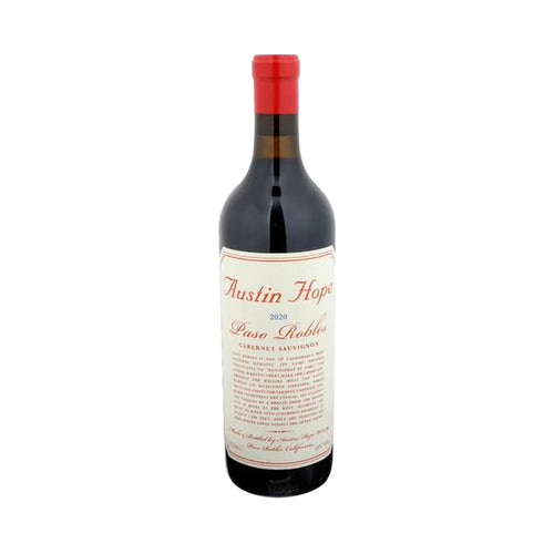 Austin Hope Paso Robles Cabernet Sauvignon magnum bottle on a white background