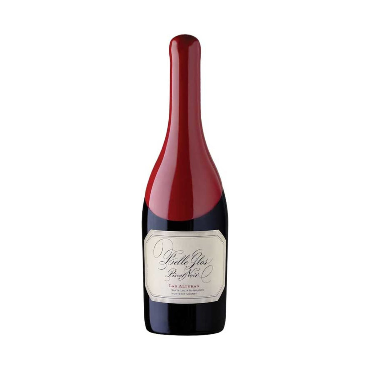 Belle Glos Las Alturas Pinot Noir 2023 750ml bottle on a white background