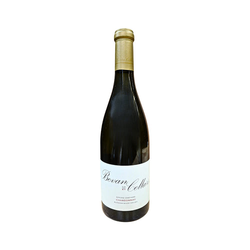 Bevan Cellars Ritchie Vineyard Chardonnay bottle on a white background