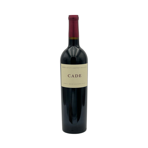 CADE Estate Howell Mountain Cabernet Sauvignon 2021 750ml bottle on a white background