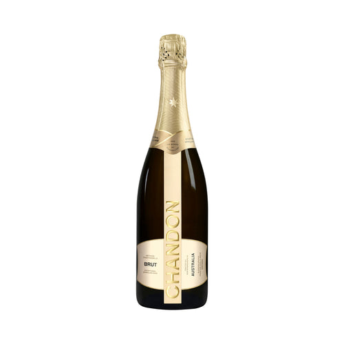 Chandon Brut sparkling wine 750ml bottle on a white background