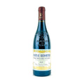 Château Redortier Beaumes-de-Venise 2018 bottle on a white background