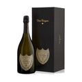 Dom Pérignon Vintage 2012 Champagne 750ml bottle with gift box on a white background