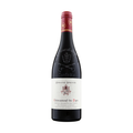 Domaine Serguier Châteauneuf-du-Pape 2022 red wine bottle on a white background