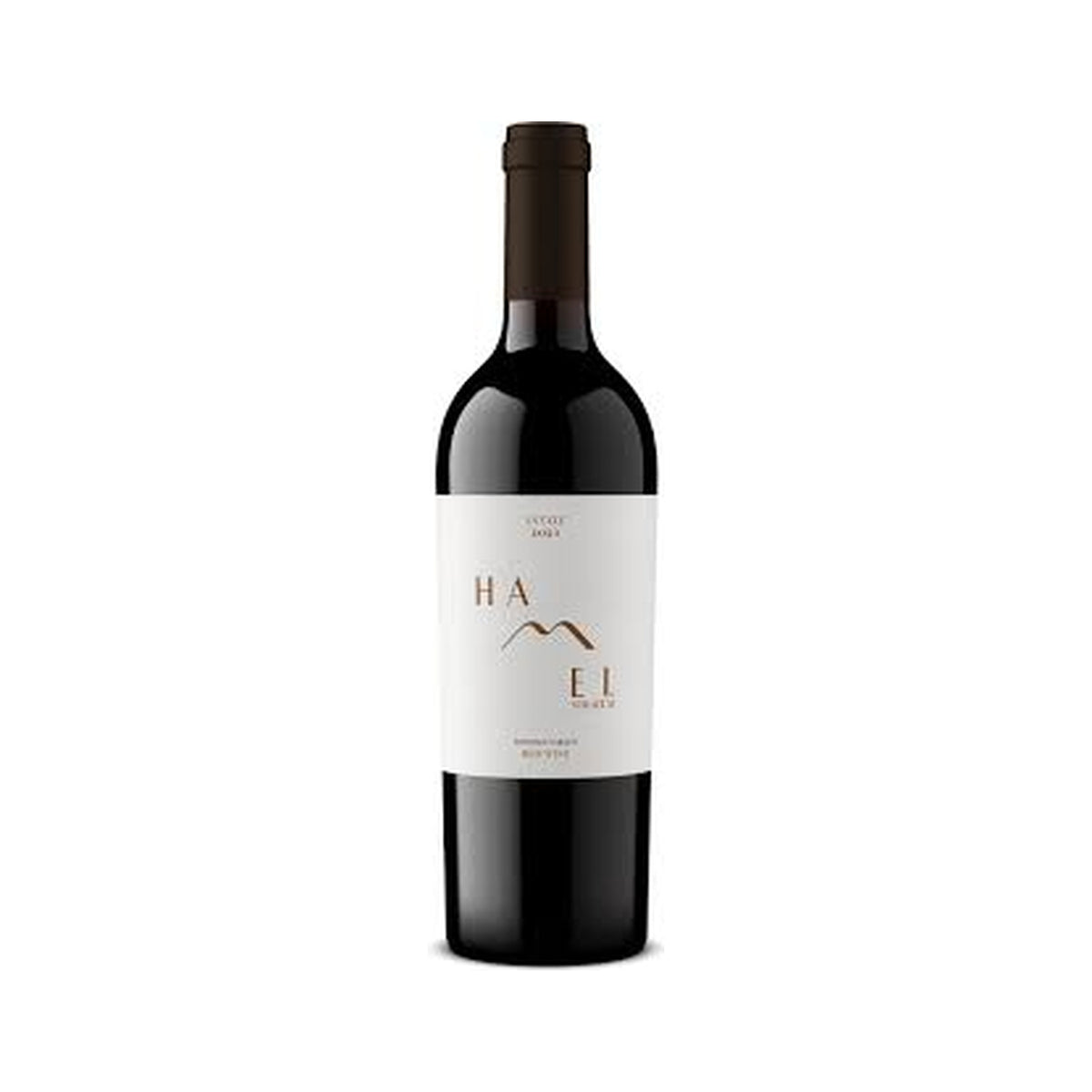 Hamel Family Stratum Red Wine 2021 bottle on a white background