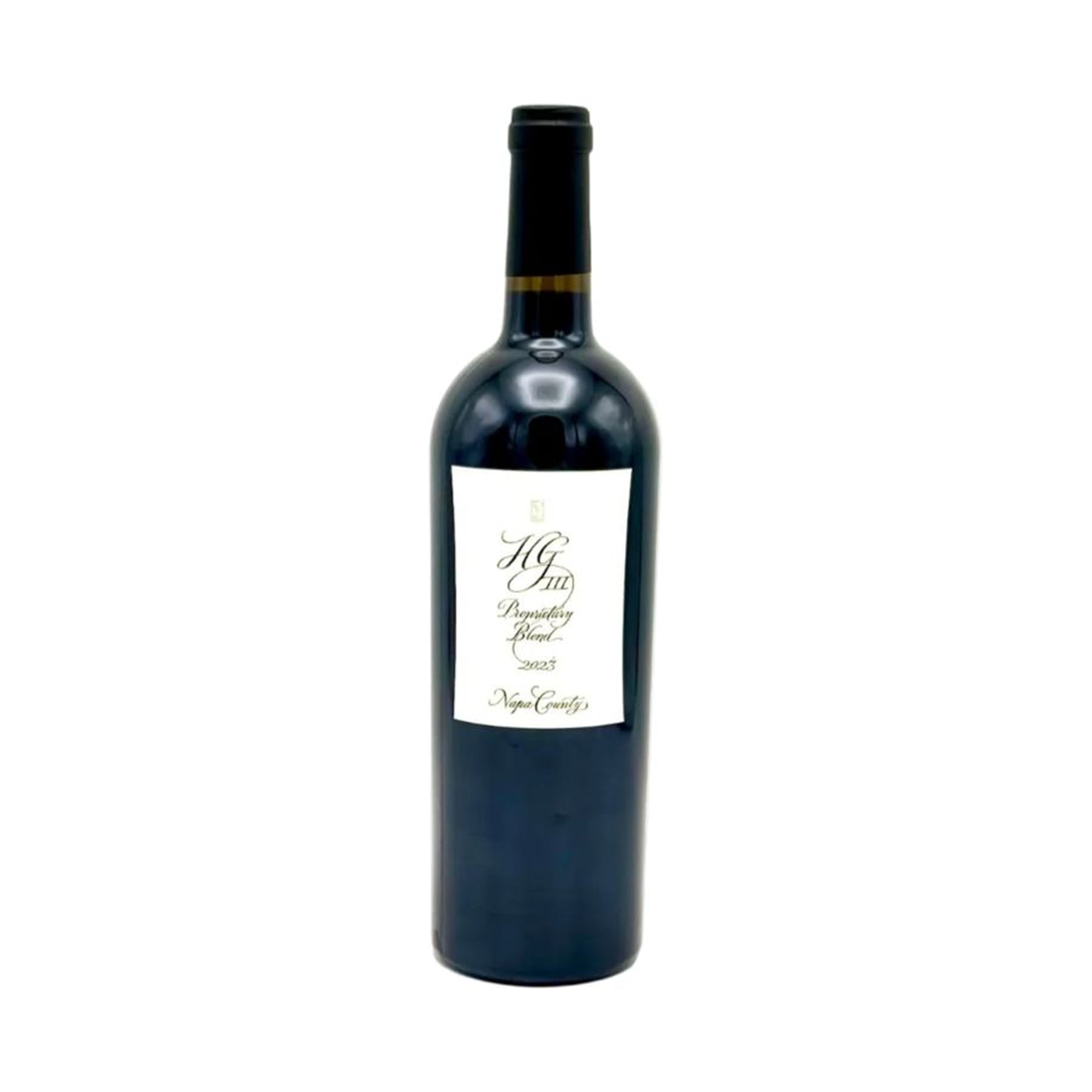 Hourglass HGIII Proprietary Red Blend 2023 bottle on a white background