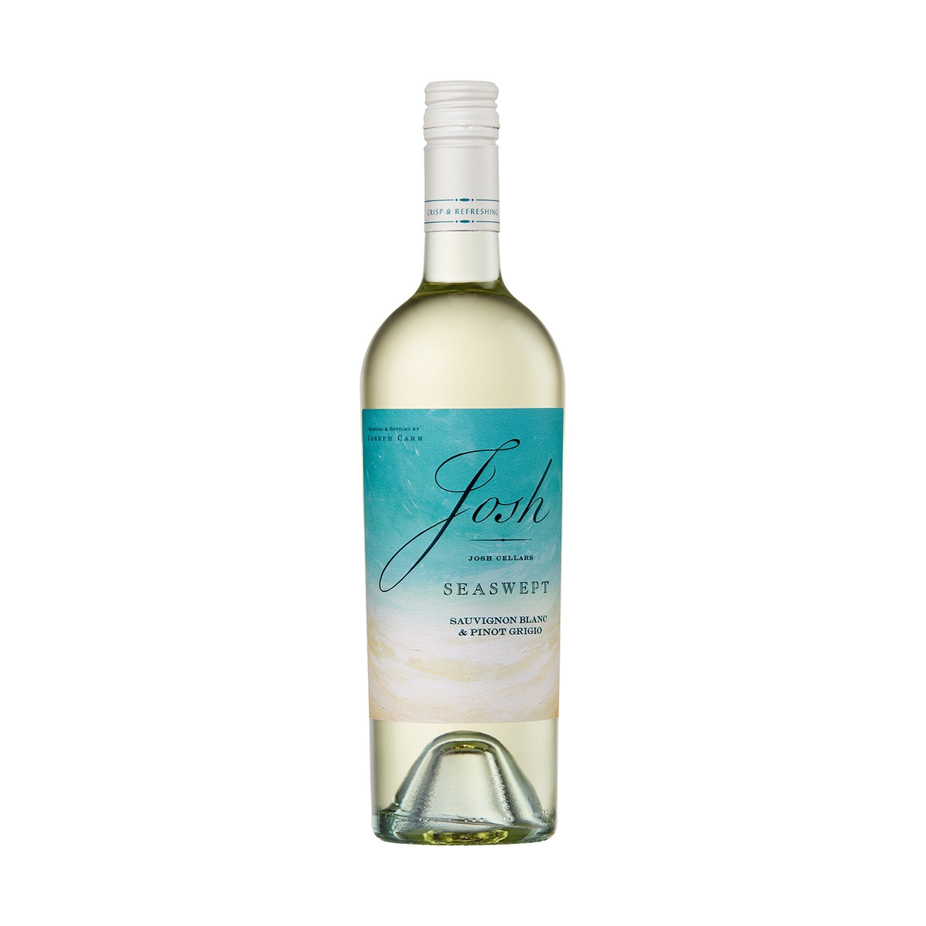 Josh Cellars Seaswept California White Blend 750ml bottle on a white background