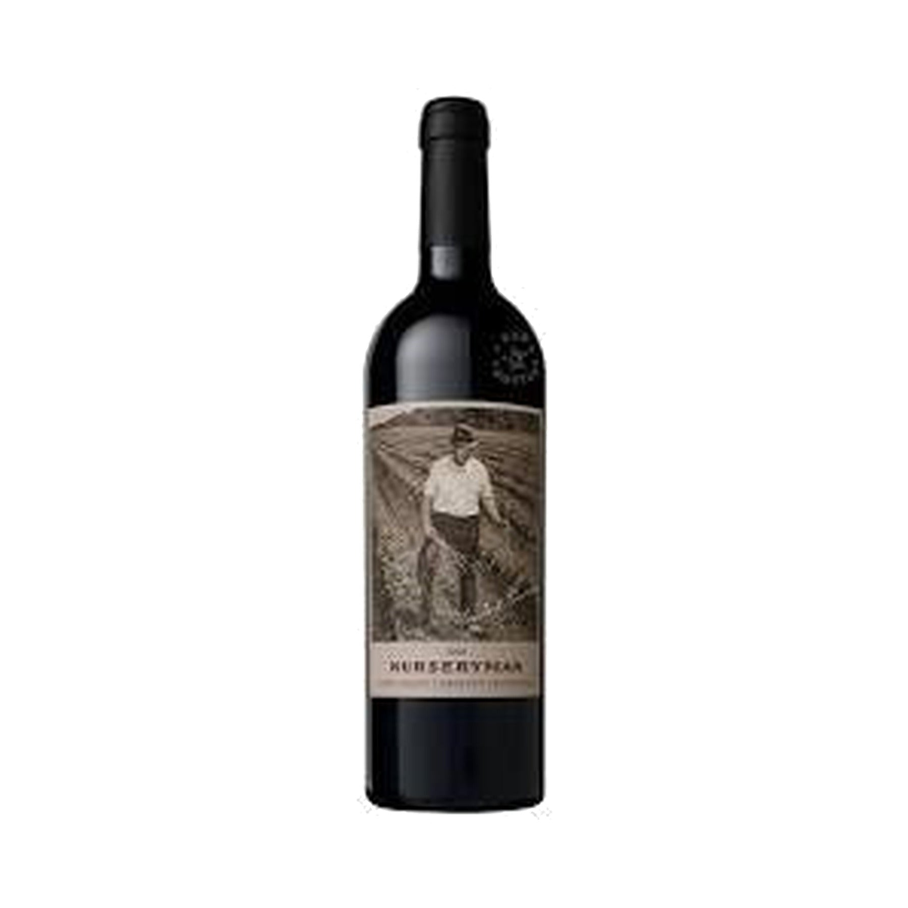 Nurseryman by Caymus Vineyards 2020 red wine bottle on a white background