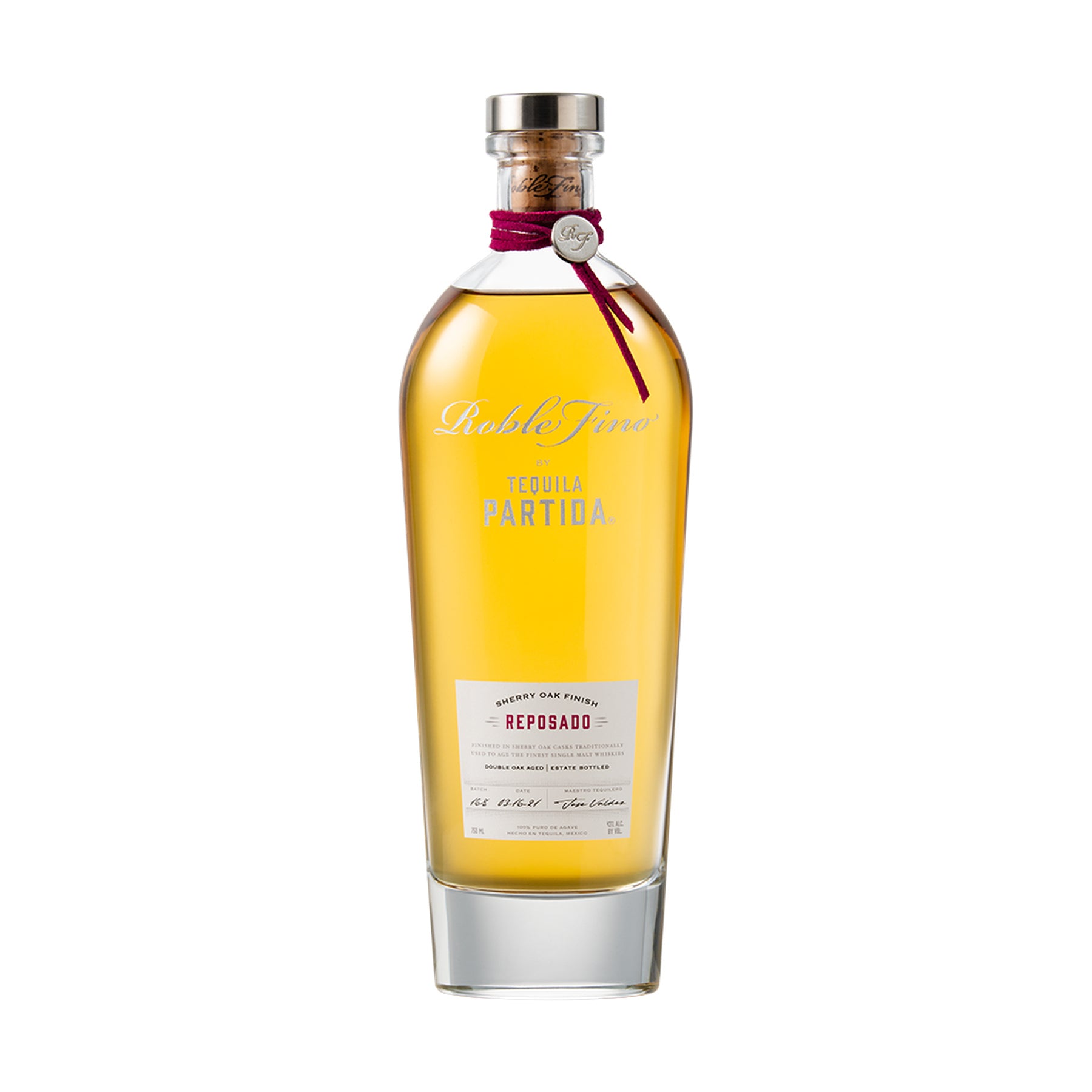 Partida Roble Fino Reposado Tequila 750ml product on a white background