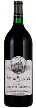 Spring Mountain Vineyards Cabernet 1979