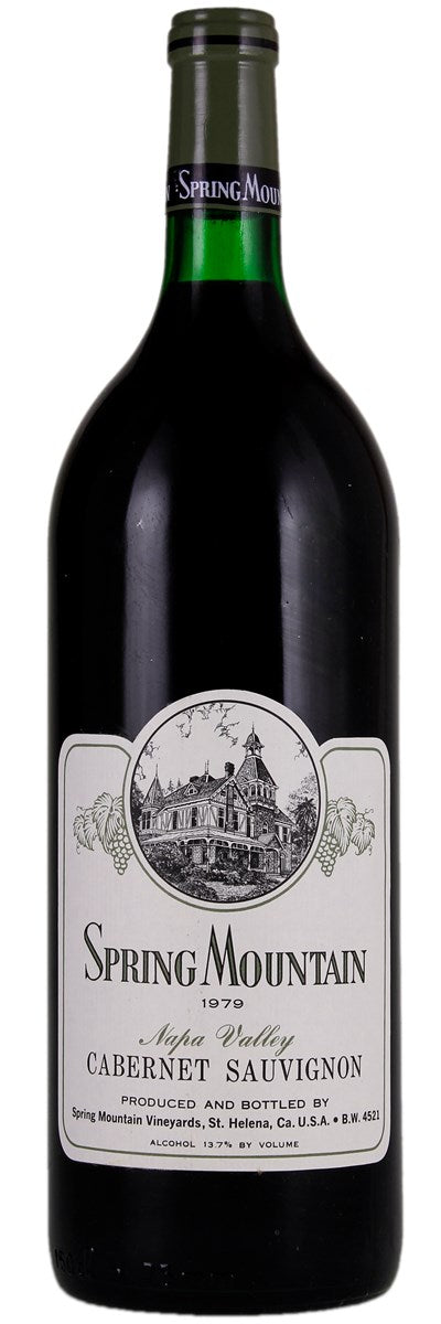 Spring Mountain Vineyards Cabernet 1979
