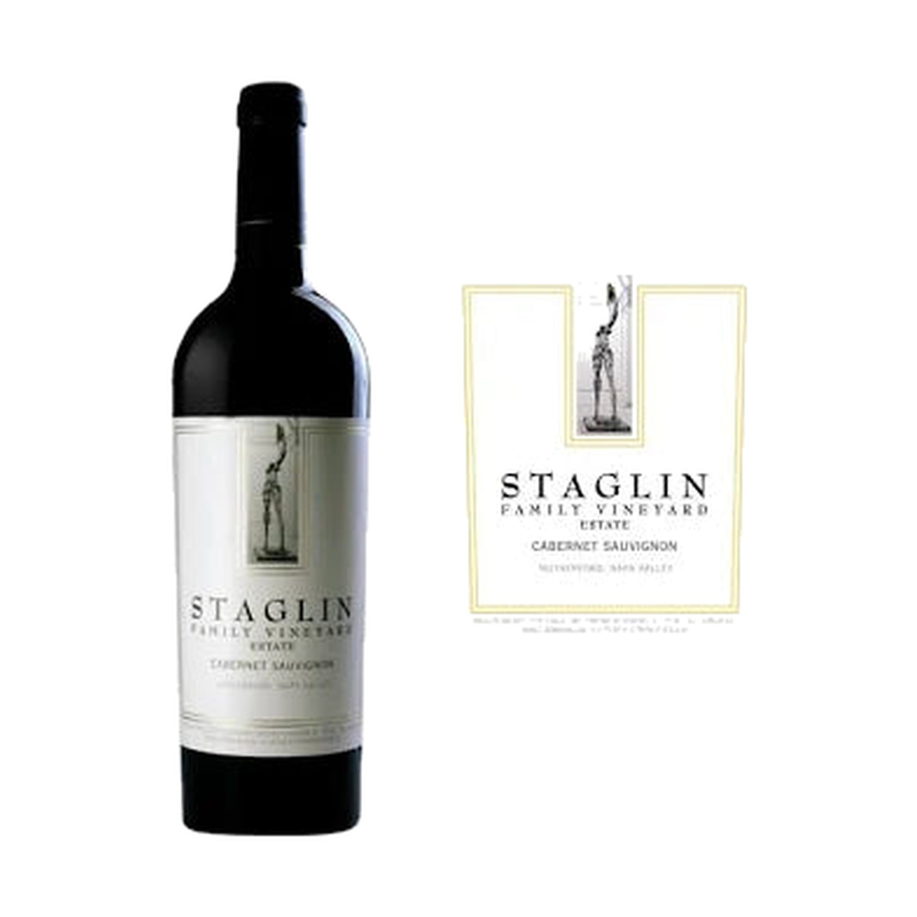 Staglin Rutherford Estate Cabernet 2019 product on a white background