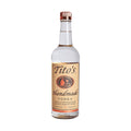 Tito's Handmade Vodka 750ml bottle on a white background