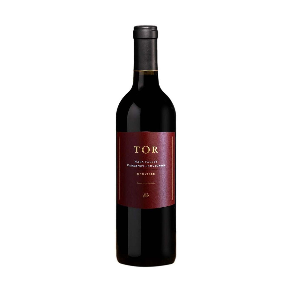 TOR Oakville Cabernet Sauvignon 2022 750ml bottle on a white background
