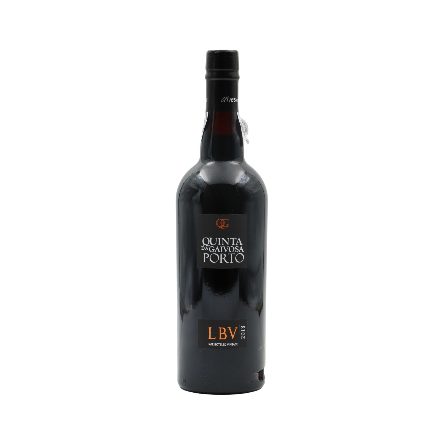 Quinta da Gaivosa 2018 Late Bottled Vintage Port 750 ml bottle on a white background