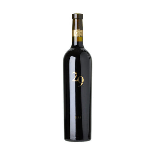 Vineyard 29 Estate Cabernet Sauvignon 1998 bottle on a white background