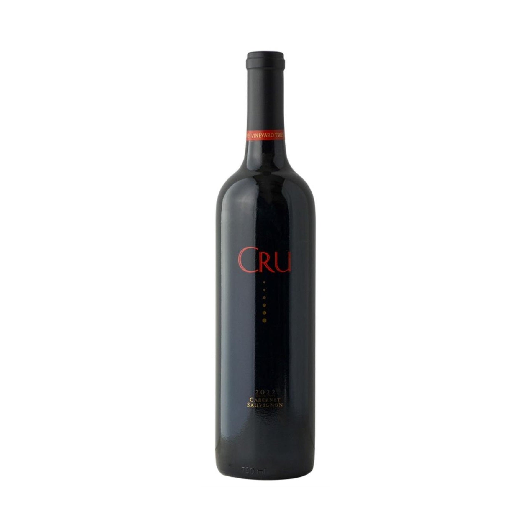 Vineyard 29 CRU Napa Valley Cabernet Sauvignon 2022 750ml bottle on a white background