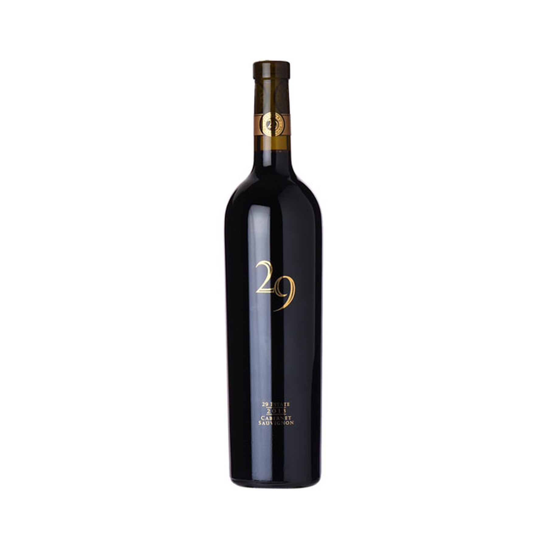 Vineyard 29 Estate Cabernet Sauvignon 2013 750ml bottle on a white background